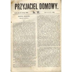 Przyjaciel Domowy. R.14 (1864). Nr 17 (26 lutego 1864)