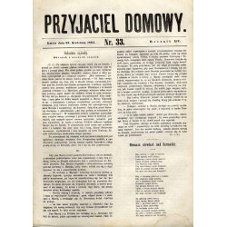 Przyjaciel Domowy. R.14 (1864). Nr 33 (22 kwietnia 1864)
