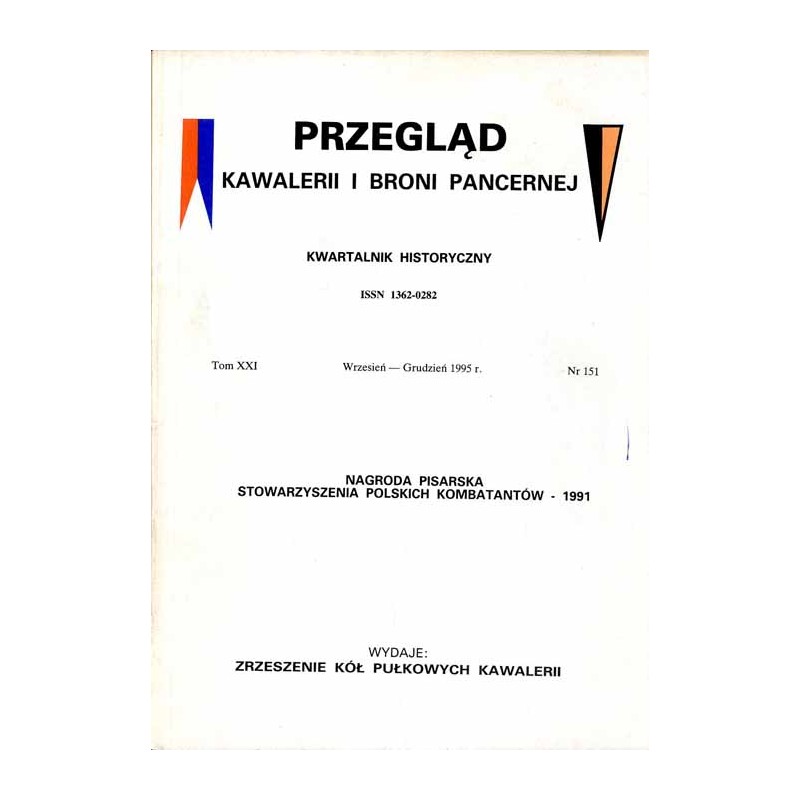 Przegląd Kawalerii i Broni Pancernej. Kwartalnik historyczny. T. 21 (1995). Nr 151 (Wrzesień - Grudzień 1995) / Kawaleria Samodz