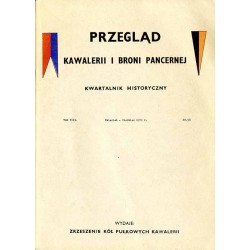Przegląd Kawalerii i Broni Pancernej. Kwartalnik historyczny. T. 8 (1970). Nr 58 (Kwiecień - Czerwiec 1970) / nekrolog gen. bron