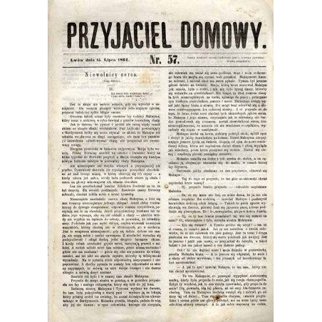 Przyjaciel Domowy. R.14 (1864). Nr 57 (15 lipca 1864)