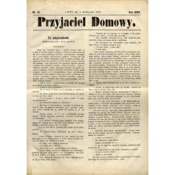 Przyjaciel Domowy. R.22 (1872). Nr 18 (1 października 1872)