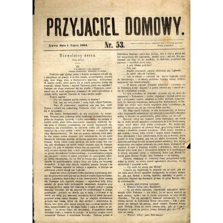 Przyjaciel Domowy. R.14 (1864). Nr 53 (1 lipca 1864)