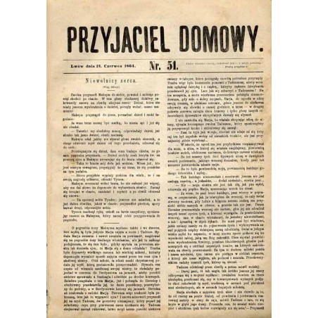 Przyjaciel Domowy. R.14 (1864). Nr 51 (24 czerwca 1864)