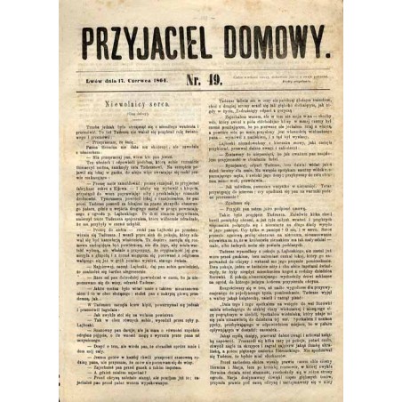 Przyjaciel Domowy. R.14 (1864). Nr 49 (17 czerwca 1864)