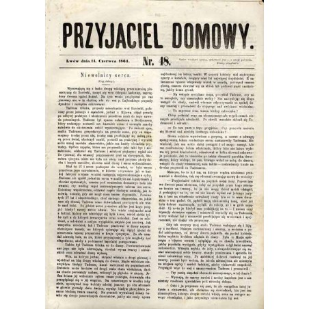 Przyjaciel Domowy. R.14 (1864). Nr 48 (14 czerwca 1864)