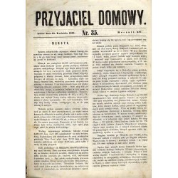 Przyjaciel Domowy. R.14 (1864). Nr 35 (29 kwietnia 1864)