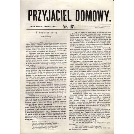 Przyjaciel Domowy. R.14 (1864). Nr 47 (10 czerwca 1864)
