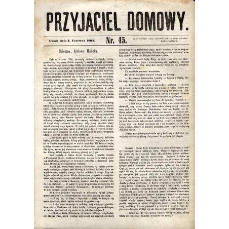 Przyjaciel Domowy. R.14 (1864). Nr 45 (3 czerwca 1864)