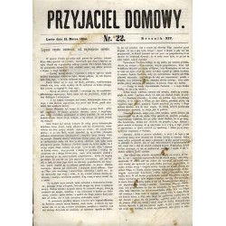 Przyjaciel Domowy. R.14 (1864). Nr 22 (15 marca 1864)