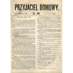Przyjaciel Domowy. R.14 (1864). Nr 20 (8 marca 1864)