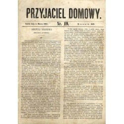 Przyjaciel Domowy. R.14 (1864). Nr 19 (4 marca 1864)