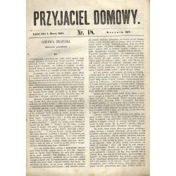 Przyjaciel Domowy. R.14 (1864). Nr 18 (1 marca 1864)