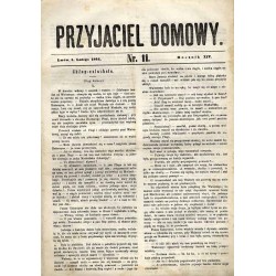Przyjaciel Domowy. R.14 (1864). Nr 11 (5 lutego 1864)