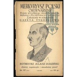 Merkuryusz Polski Ordynaryiny. Dzieje wszystkiego świata w sobie zamykający dla informacyey pospolitey. Gazeta tygodniowa. R. 6