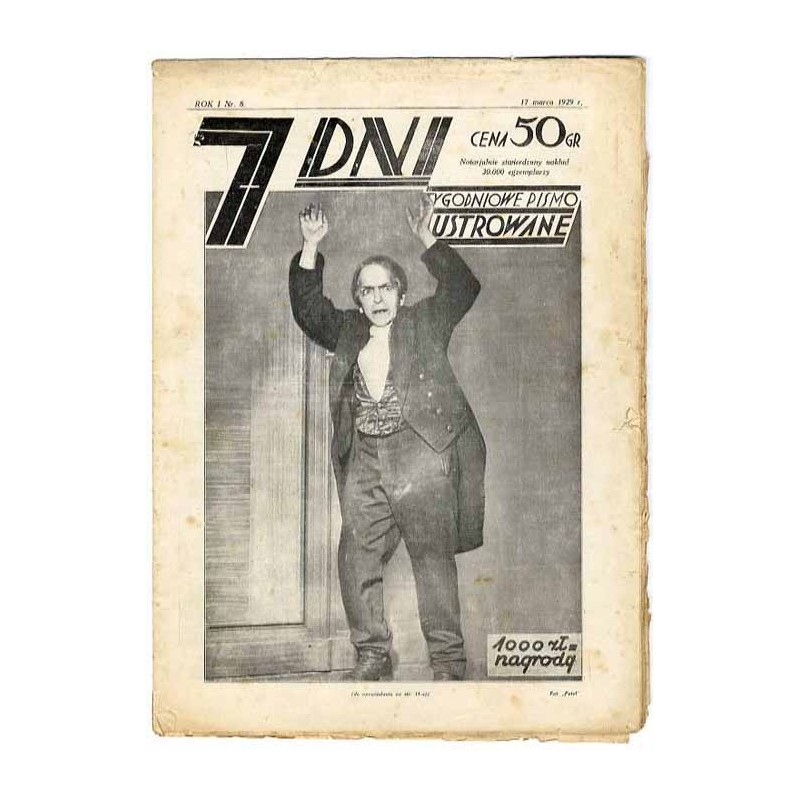 7 Dni. Tygodniowe pismo ilustrowane. R. 1 (1929). Nr 8 (17 marca 1929) / Przeciw prawom natury. Czy spalać zwłoki w krematoriach
