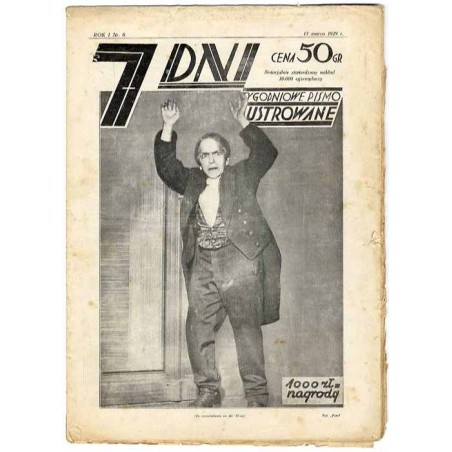7 Dni. Tygodniowe pismo ilustrowane. R. 1 (1929). Nr 8 (17 marca 1929) / Przeciw prawom natury. Czy spalać zwłoki w krematoriach