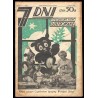 7 Dni. Tygodniowe pismo ilustrowane. R. 2 (1930). Nr 51 (100) (25 grudnia 1930) / okładka z fotomontażem "Miłym naszym Czytelnik