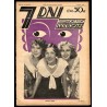 7 Dni. Tygodniowe pismo ilustrowane. R. 2 (1930). Nr 49 (98) (7 grudnia 1930) / okładka z fotomontażem "Jednem okiem..." / Gdyni