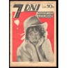 7 Dni. Tygodniowe pismo ilustrowane. R. 2 (1930). Nr 46 (95) (16 listopada 1930) / okładka z fotomontażem "On nie powróci już...