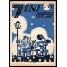 7 Dni. Tygodniowe pismo ilustrowane. R. 2 (1930). Nr 40 (89) (5 października 1930) / okładka "Sen nocy jesiennej" Leona Chejfeca