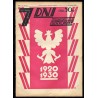 7 Dni. Tygodniowe pismo ilustrowane. R. 2 (1930). Nr 33 (82) (17 sierpnia 1930) / okładka autorstwa Leona Chejfeca