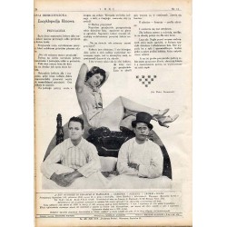 7 Dni. Tygodniowe pismo ilustrowane. R. 2 (1930). Nr 11 (60) (15 marca 1930) / okładka z fotomontażem "Marzec" Jerzego Radlicza