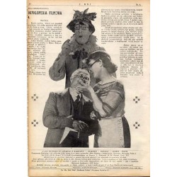 7 Dni. Tygodniowe pismo ilustrowane. R. 2 (1930). Nr 6 (55) (9 lutego 1930) / okładka z fotomontażem "Zofia Batycka - Miss Polon