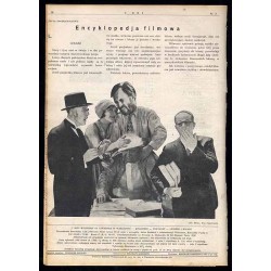 7 Dni. Tygodniowe pismo ilustrowane. R. 2 (1930). Nr 3 (52) (18 stycznia 1930) / Garbo Greta: Godziny przeznaczeń / fotomontaż d