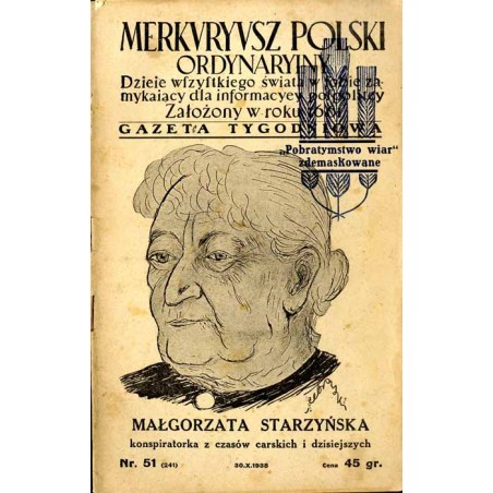 Merkuryusz Polski Ordynaryiny. Dzieje wszystkiego świata w sobie zamykający dla informacyey pospolitey. Gazeta Tygodniowa. R. 6