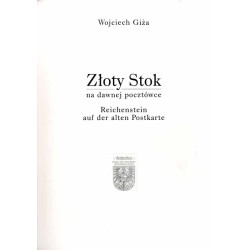 Złoty Stok na dawnej pocztówce  Reichenstein auf der alten Postkarte