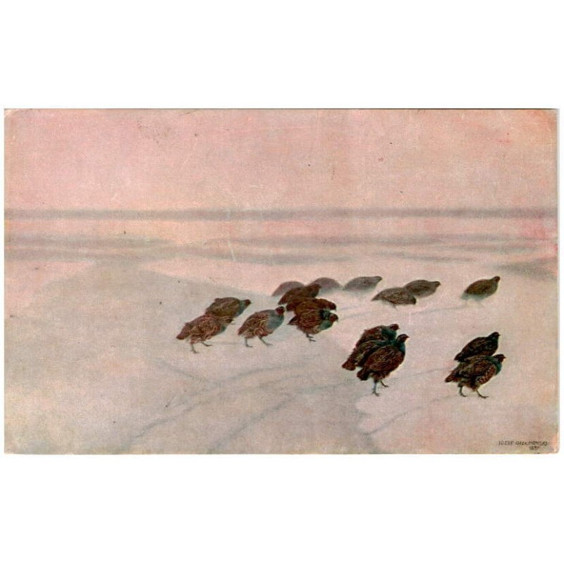 Józef Chełmoński pinx. Kuropatwy