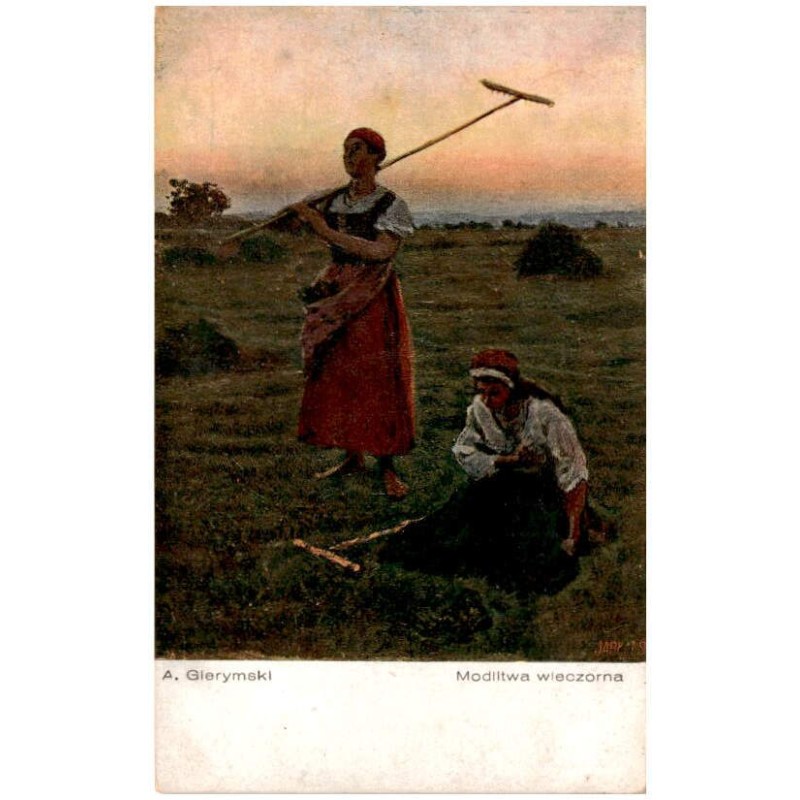 A. Gierymski. Modlitwa wieczorna