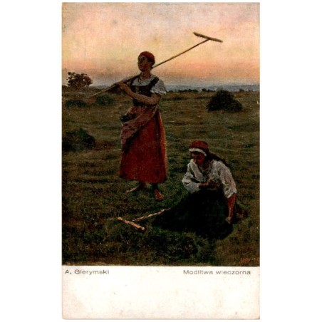 A. Gierymski. Modlitwa wieczorna