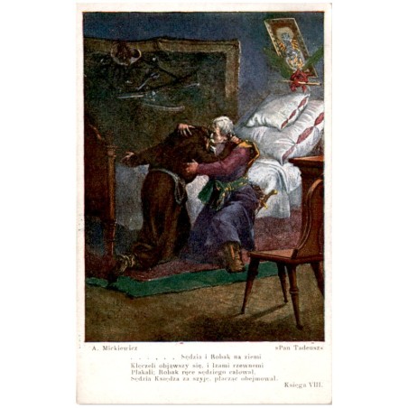A. Mickiewicz "Pan Tadeusz" ......Sędzia i Robak na ziemi [...] Księga VIII.