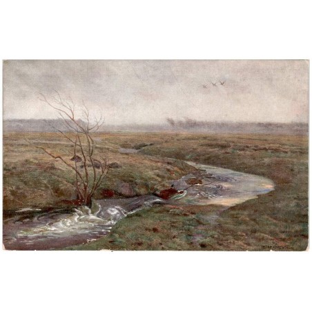 Józef Chełmoński pinx. Strumień wiosenny. Ruisseau au printemps