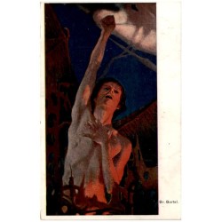 Br. Bartel. [Alegoria z młodym mężczyzną]