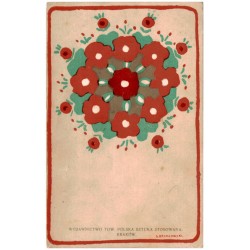 S. Brzozowski. [ornament motyw kwiatowy]
