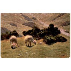 Z. Ćwikliński mal.: Idylla w górach