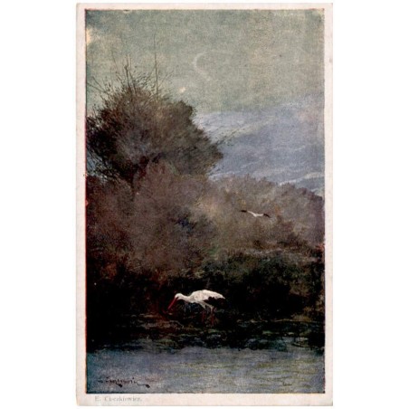 E. Cieczkiewicz. Przy kolacyjce. Pendant le souper.