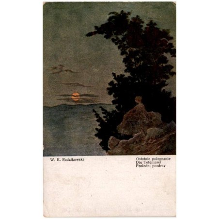 W. E. Radzikowski. Ostatnie pożegnanie. Die Toteninsel. Posledni pozdrav