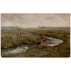 Józef Chełmoński pinx. Strumień wiosenny. Ruisseau au printemps