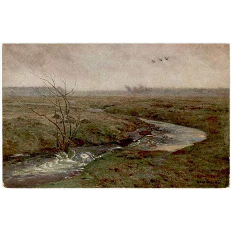 Józef Chełmoński pinx. Strumień wiosenny. Ruisseau au printemps