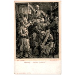 Pan Tadeusz. "Rózeczce - Scyzoryk się kłania." [...] Andriolli pinx.