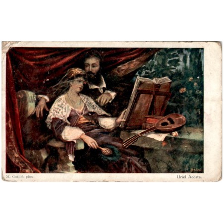 M. Gotlieb pinx. Uriel Acosta.