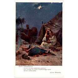 Ojciec Zadżumionych. O była to więc piekielna godzina! [...] Juljusz Słowacki / Rewers: S. Adam pinx.