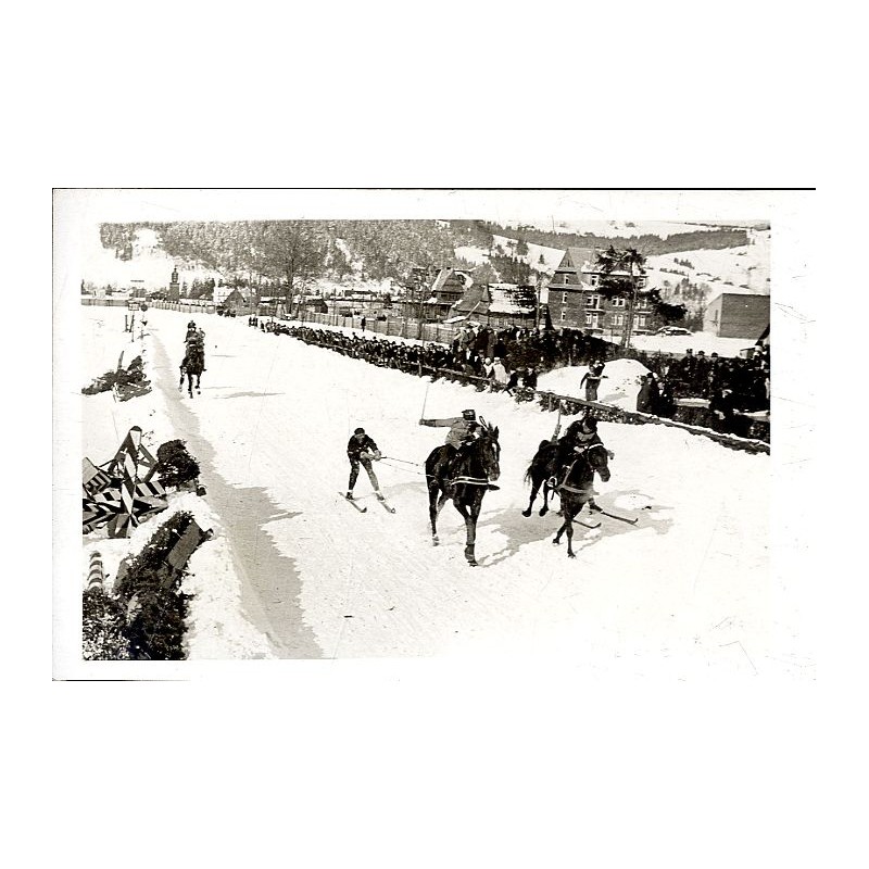 Zawody wojskowe w Zakopanem. Skishiring