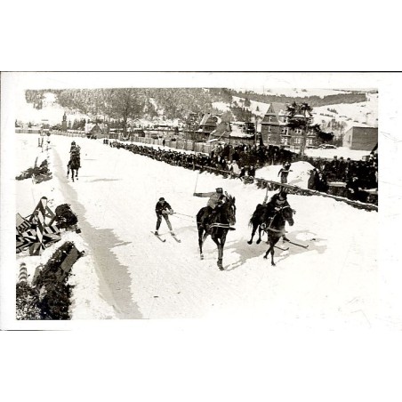 Zawody wojskowe w Zakopanem. Skishiring