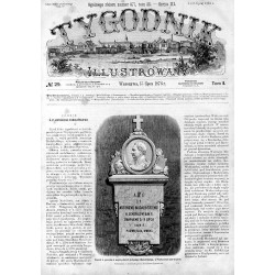 "Pomnik b. generała b. wojsk polskich Antoniego Madalińskiego, w Przybyszewie pod Grójcem, wykonany z marmuru przez Bolesława Sy