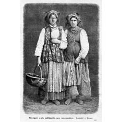 "Wieśniaczki z gub. mohilewskiéj, pow. rohaczewskiego. Nadesłał A. Römer. 835"